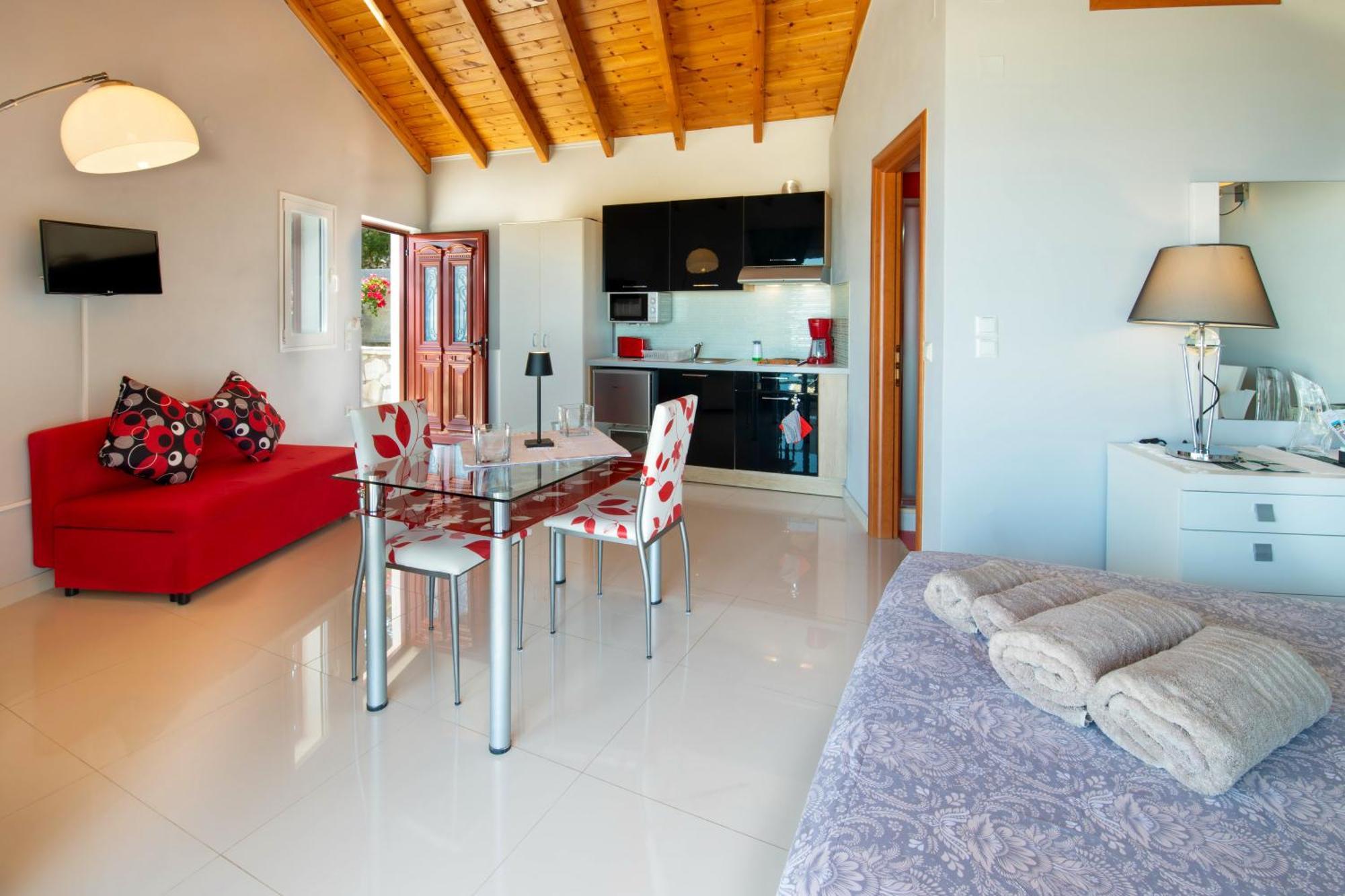 Villa Avgerini Paxos Gaios Bilik gambar